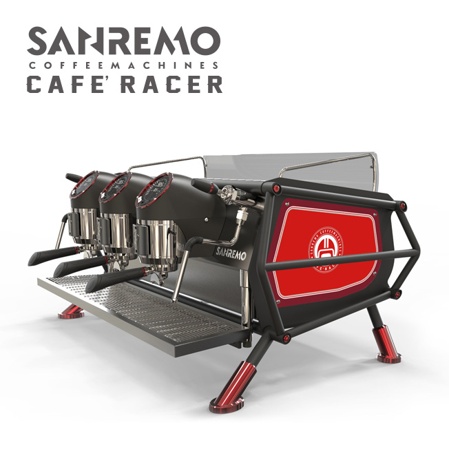 SANREMO CAFE RACER FREEDOM 三孔營業用咖啡機 ( 自由版 ) 220V  |【停產】電器產品
