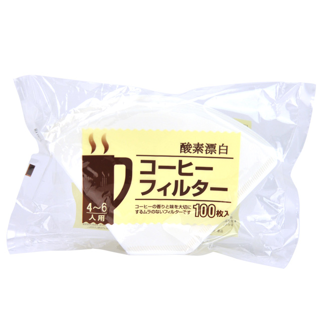 【停產】103漂白濾紙4-6人100入(袋裝)(有漂白)  |【停產】非電器產品
